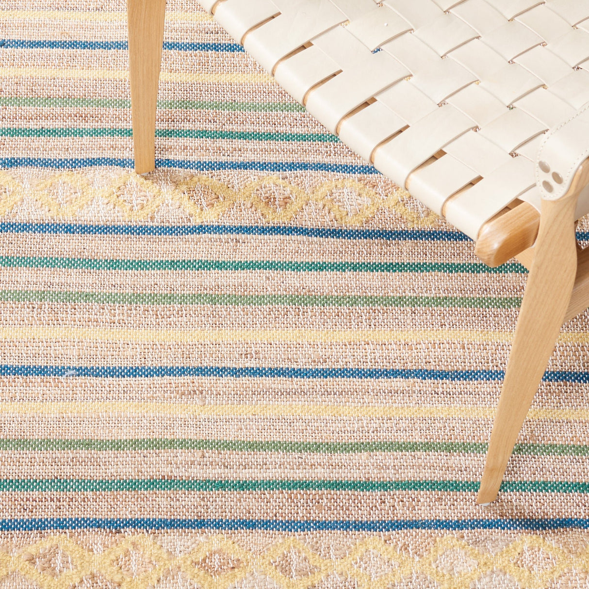 Safavieh Kilim Klm462Y Natural/Green Rug - Safavieh - klm462y - 29