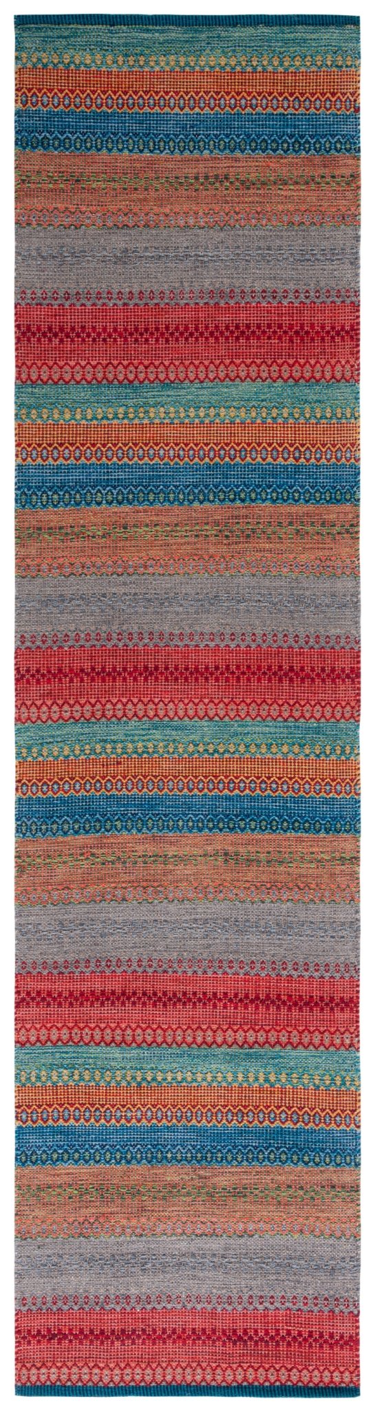 Safavieh Kilim Klm475M Blue/Red Rug - Safavieh - klm475m - 29