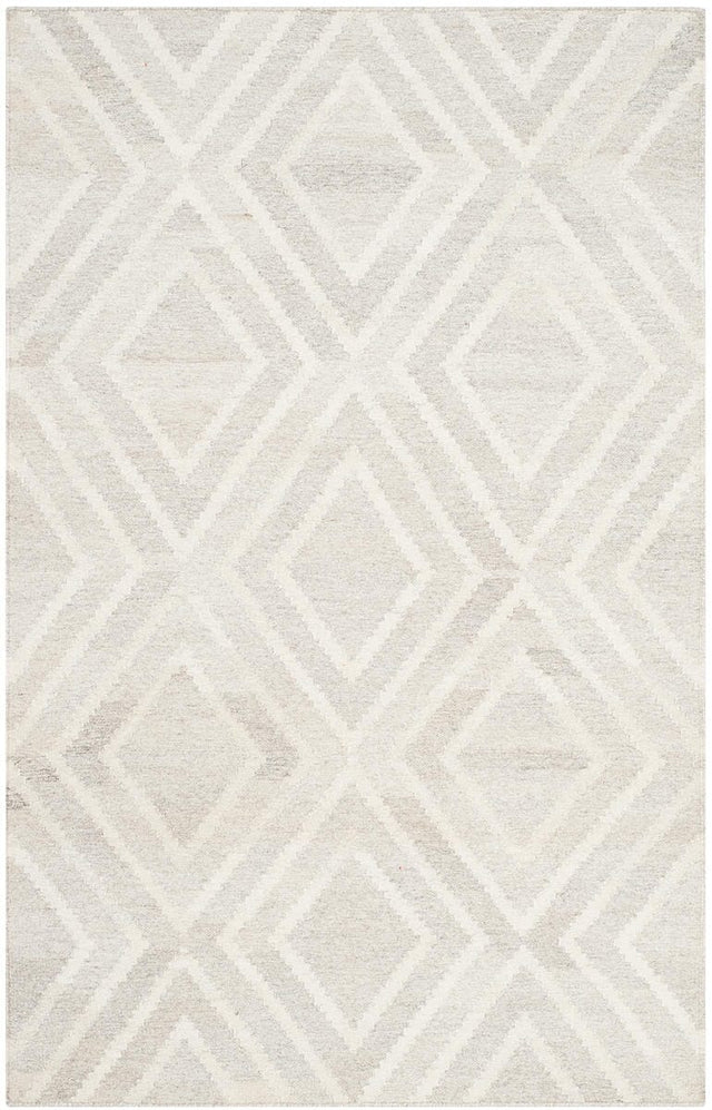 Safavieh Kilim Klm516C Ivory / Light Grey Rugs - Safavieh - klm516c - 4