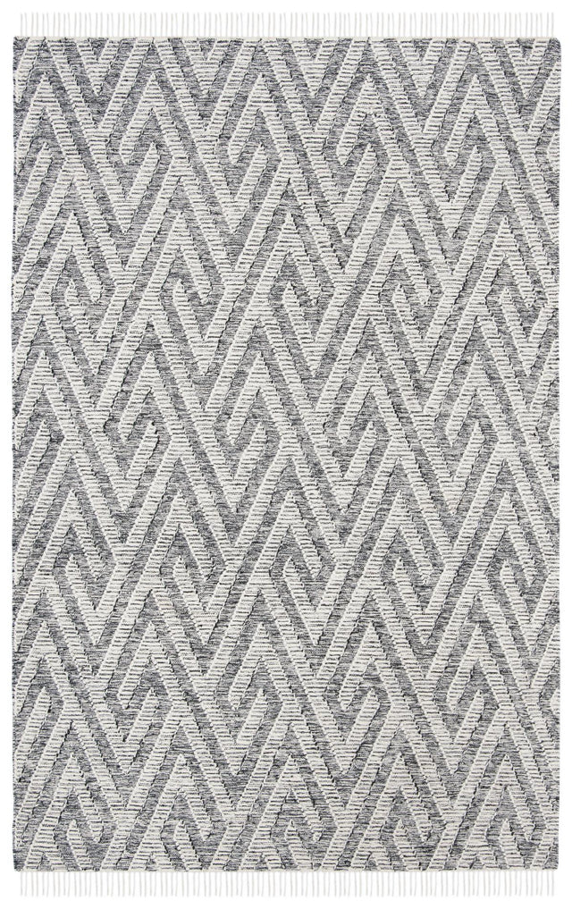 Safavieh Kilim Klm519A Black/Ivory Rugs - Safavieh - klm519a - 4