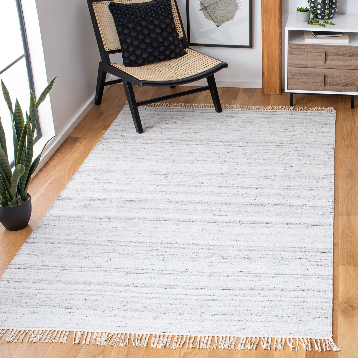 Safavieh Kilim Klm551A Ivory/Grey Rugs - Safavieh - klm551a - 3