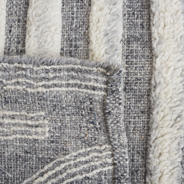 Safavieh Kilim Klm653G Dark Grey/Ivory Rug - Safavieh - klm653g - 29