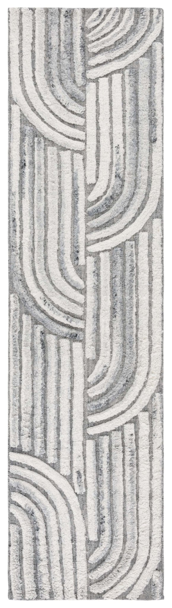 Safavieh Kilim Klm653G Dark Grey/Ivory Rug - Safavieh - klm653g - 29