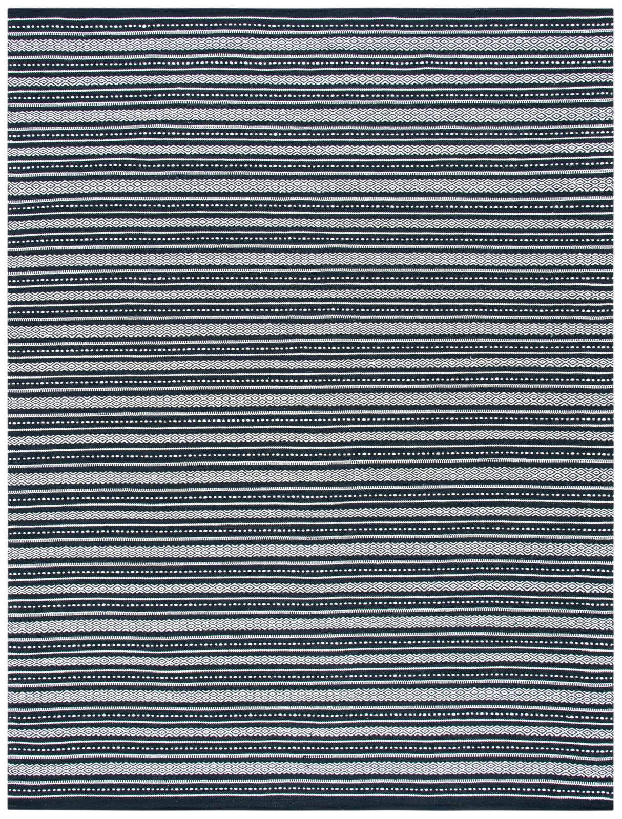 Safavieh Kilim Klm702Z Black/Ivory Rugs - Safavieh - klm702z - 29