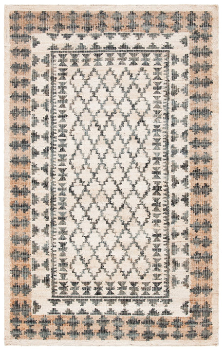 Safavieh Kilim Klm755A Ivory/Grey Rugs - Safavieh - klm755a - 3