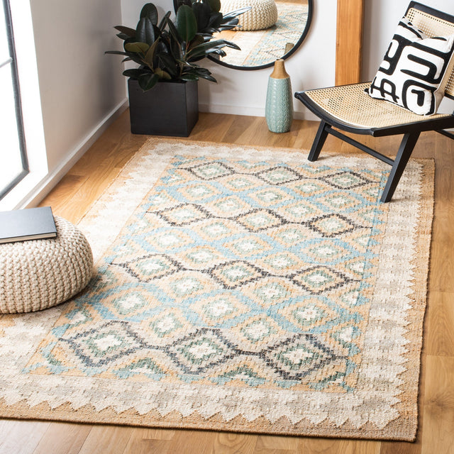 Safavieh Kilim Klm756M Blue/Ivory Rugs - Safavieh - klm756m - 3