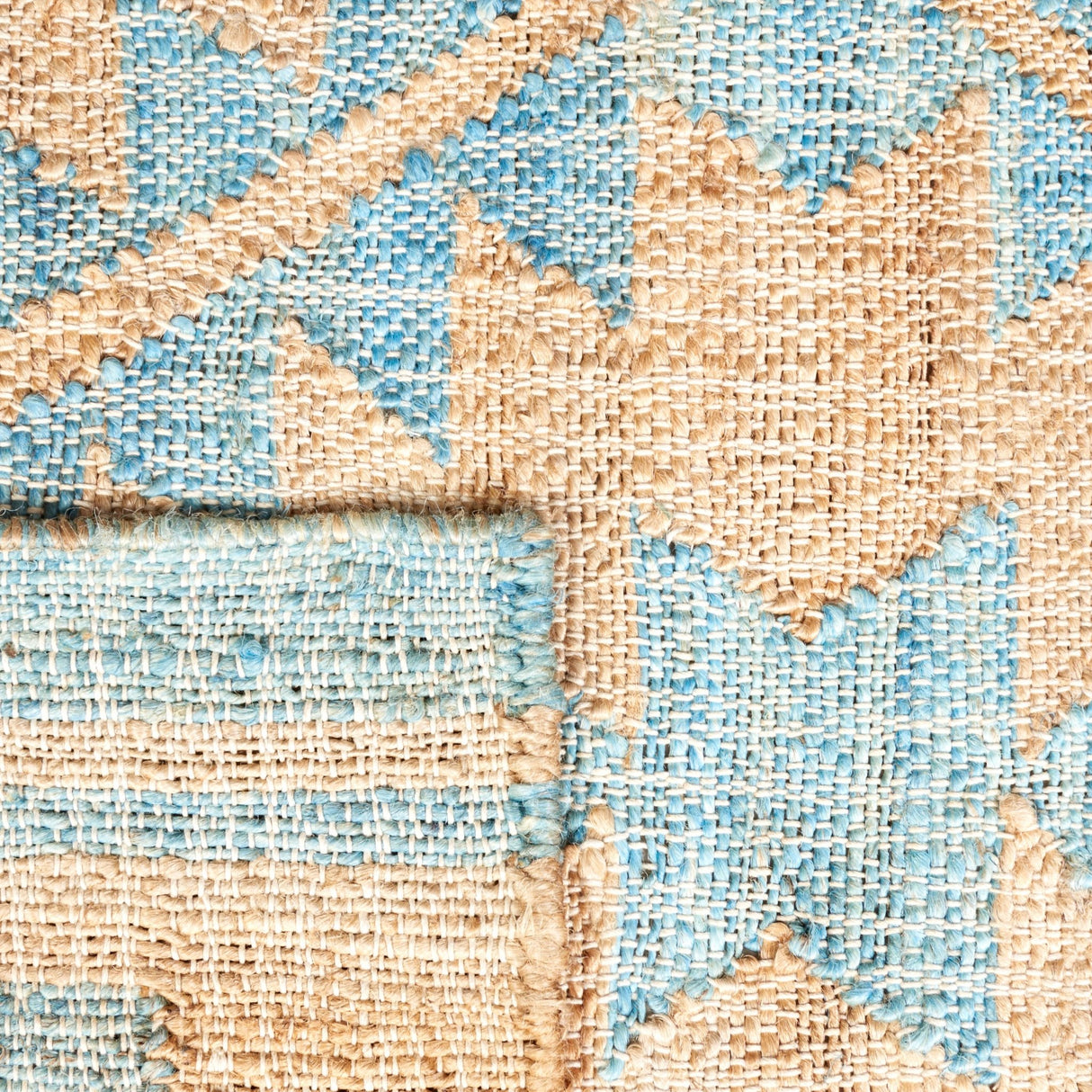 Safavieh Kilim Klm757M Blue/Natural Rugs - Safavieh - klm757m - 7r