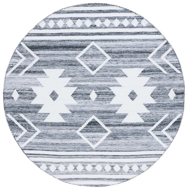 Safavieh Kilim Klm764F Grey/Ivory Rug - Safavieh - klm764f - 7r