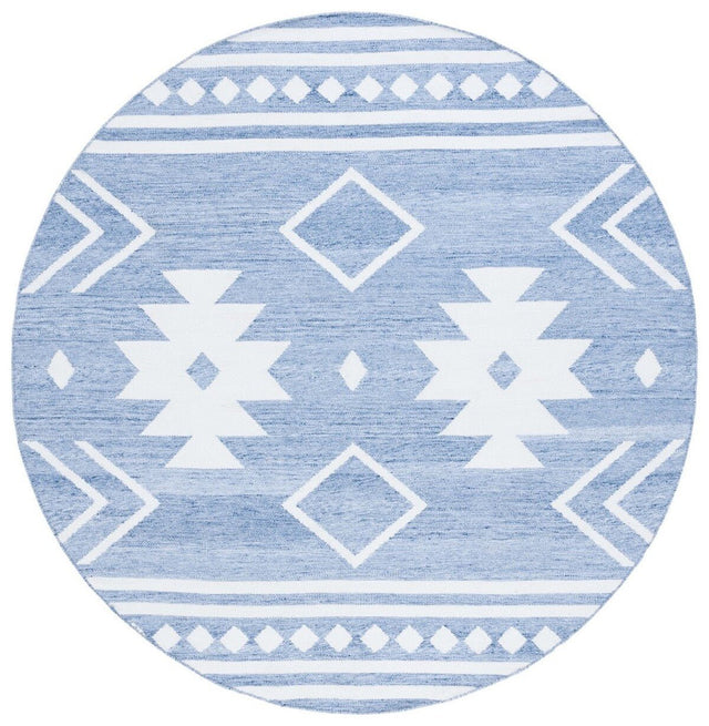 Safavieh Kilim Klm764M Blue/Ivory Rug - Safavieh - klm764m - 7r