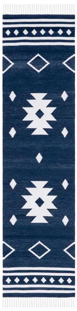 Safavieh Kilim Klm764N Navy/Ivory Rug - Safavieh - klm764n - 29