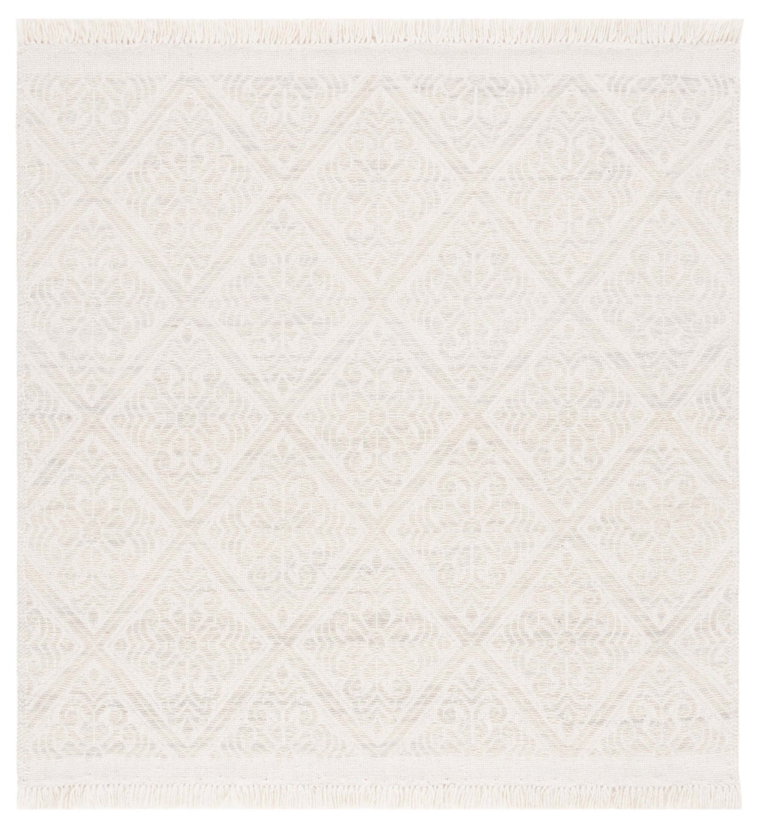 Safavieh Kilim Klm766F Light Grey/Ivory Rug - Safavieh - klm766f - 6r