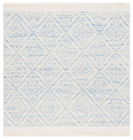 Safavieh Kilim Klm766M Blue/Ivory Rug - Safavieh - klm766m - 6r