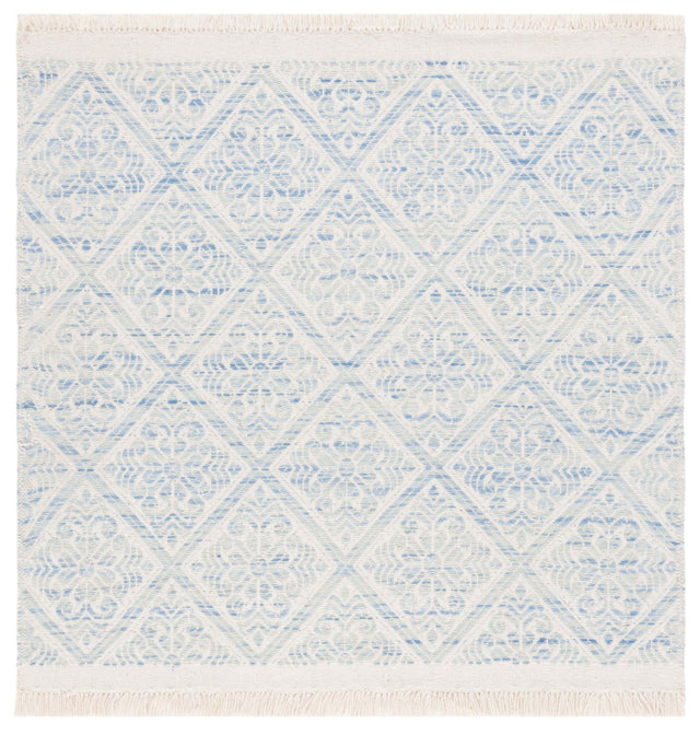 Safavieh Kilim Klm766M Blue/Ivory Rug - Safavieh - klm766m - 6r
