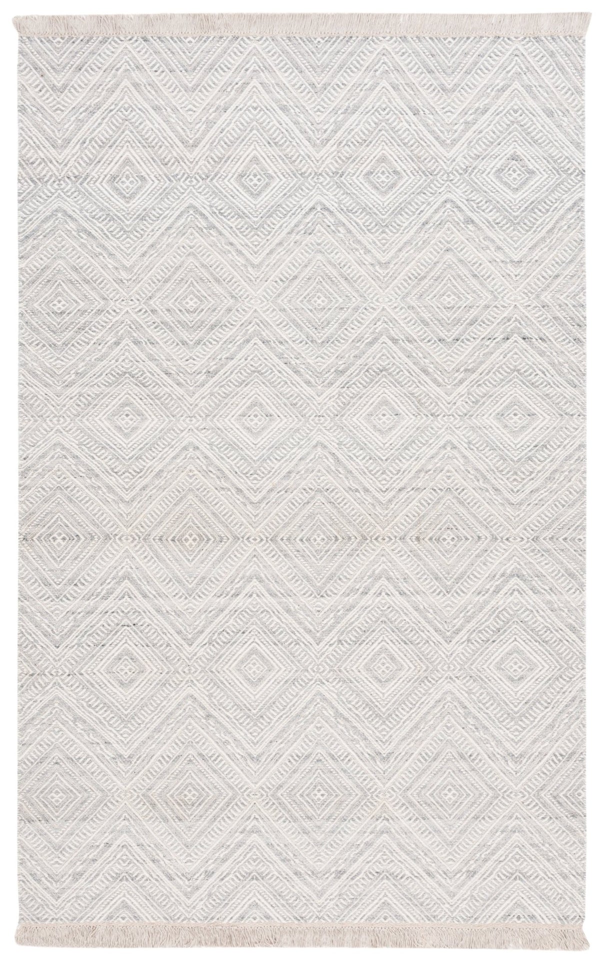 Safavieh Kilim Klm767F Light Grey/Ivory Rug - Safavieh - klm767f - 3