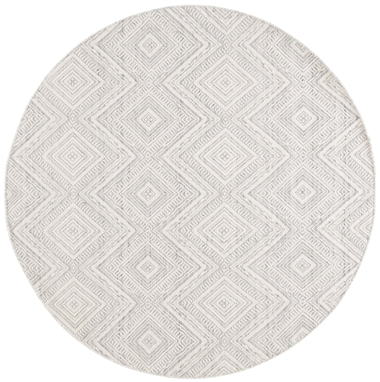 Safavieh Kilim Klm767F Light Grey/Ivory Rug - Safavieh - klm767f - 6r