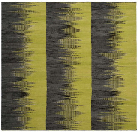 Safavieh Kilim Klm819A Green / Charcoal Rugs - Safavieh - klm819a - 5sq