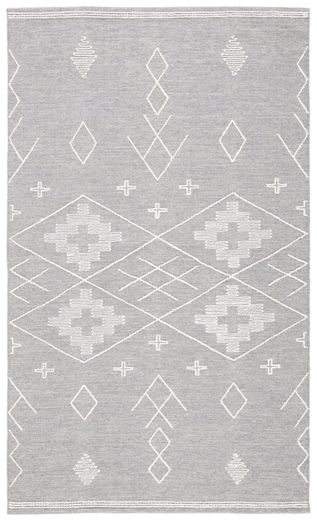 Safavieh Kilim Klm851F Grey/Ivory Rug - Safavieh - klm851f - 3