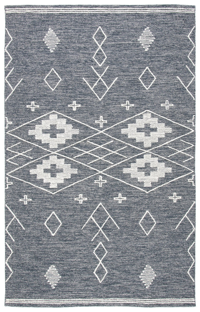 Safavieh Kilim Klm851H Charcoal/Ivory Rug - Safavieh - klm851h - 3