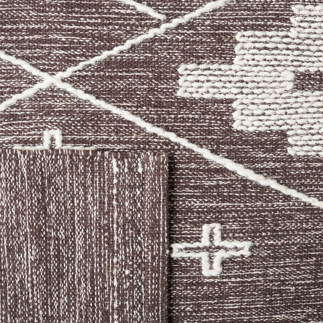 Safavieh Kilim Klm851T Brown/Ivory Rug - Safavieh - klm851t - 6r