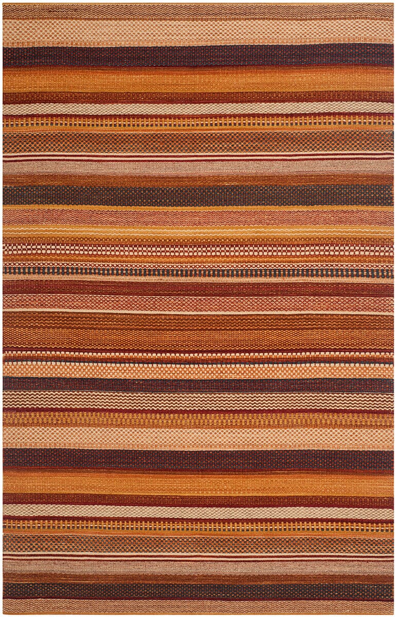 Safavieh Kilim Klm951B Rust Rugs - Safavieh - klm951b - 3