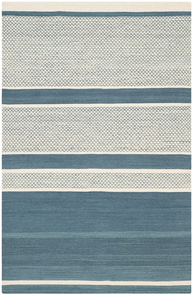 Safavieh Kilim Klm952A Blue / Ivory Rugs - Safavieh - klm952a - 4