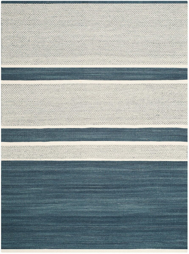 Safavieh Kilim Klm952A Blue / Ivory Rugs - Safavieh - klm952a - 4