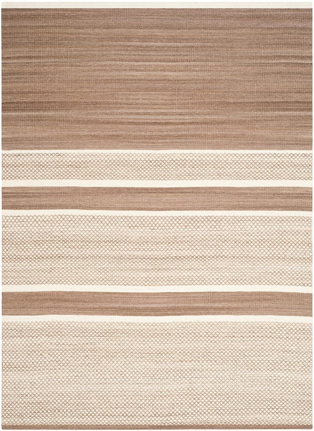 Safavieh Kilim Klm952B Brown / Ivory Rugs - Safavieh - klm952b - 4
