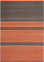 Safavieh Kilim Klm952C Dark Grey / Orange Rugs - Safavieh - klm952c - 4