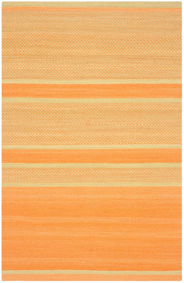 Safavieh Kilim Klm952D Orange / Lime Rugs - Safavieh - klm952d - 4
