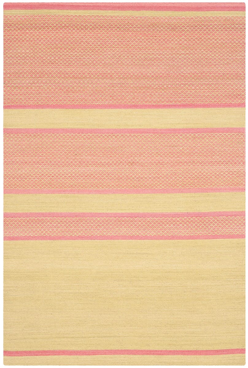 Safavieh Kilim Klm952E Lime / Pink Rugs - Safavieh - klm952e - 4