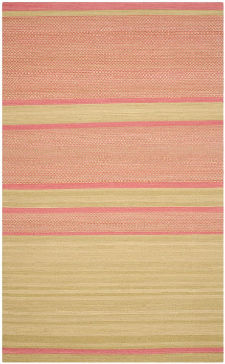 Safavieh Kilim Klm952E Lime / Pink Rugs - Safavieh - klm952e - 4