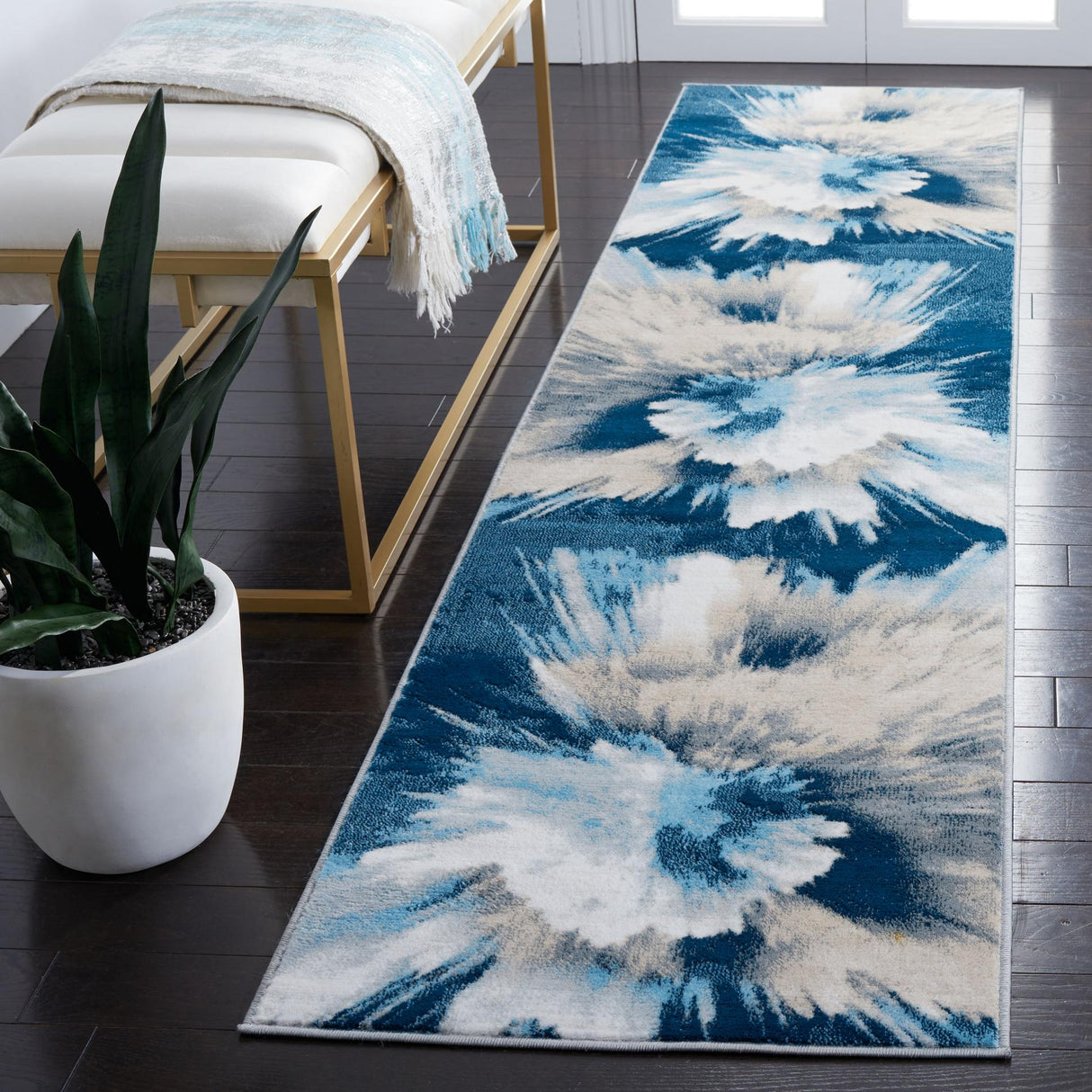 Safavieh Lagoon Lgn202B Beige/Blue Rugs - Safavieh - lgn202b - 7r