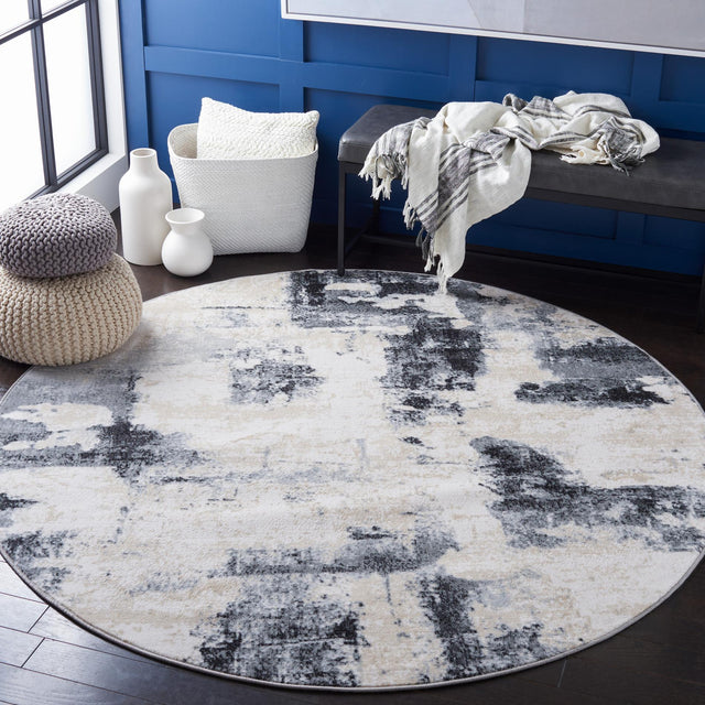 Safavieh Lagoon Lgn208A Ivory/Charcoal Rugs - Safavieh - lgn208a - 7r