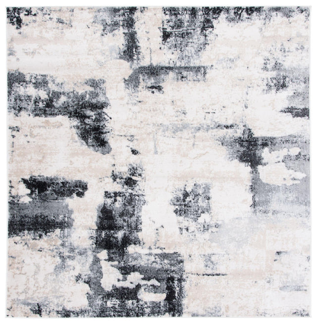 Safavieh Lagoon Lgn208A Ivory/Charcoal Rugs - Safavieh - lgn208a - 7sq