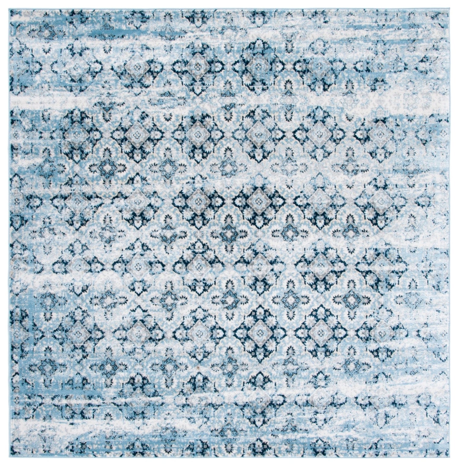 Safavieh Lagoon Lgn230N Navy/Ivory Rugs - Safavieh - lgn230n - 7sq