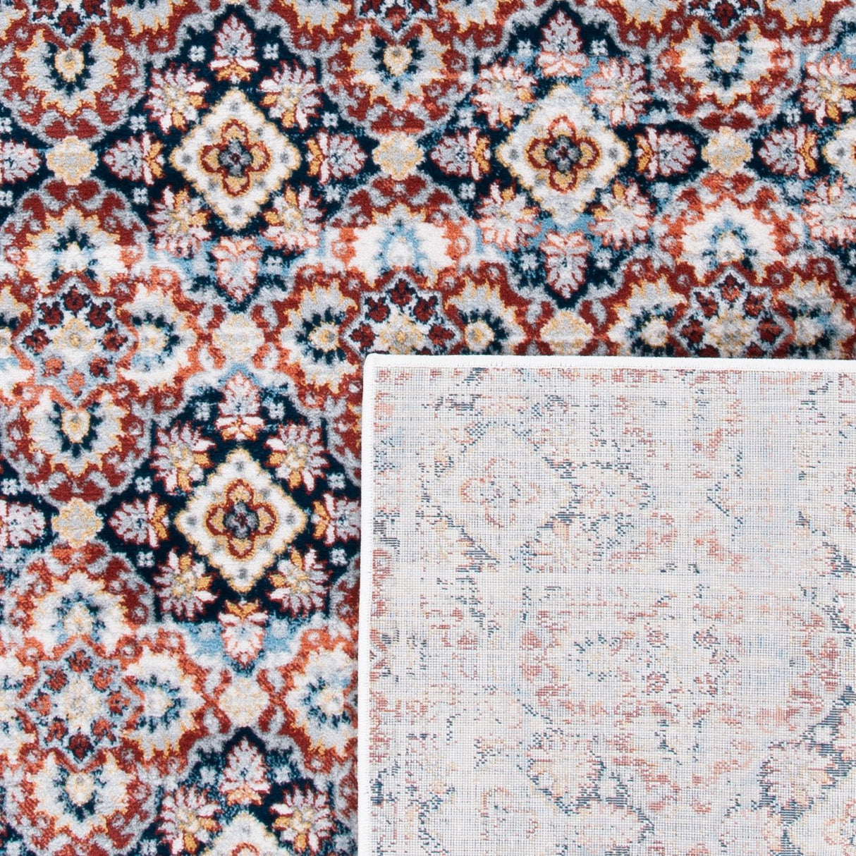 Safavieh Lagoon Lgn230T Brown/Navy Rugs - Safavieh - lgn230t - 7r