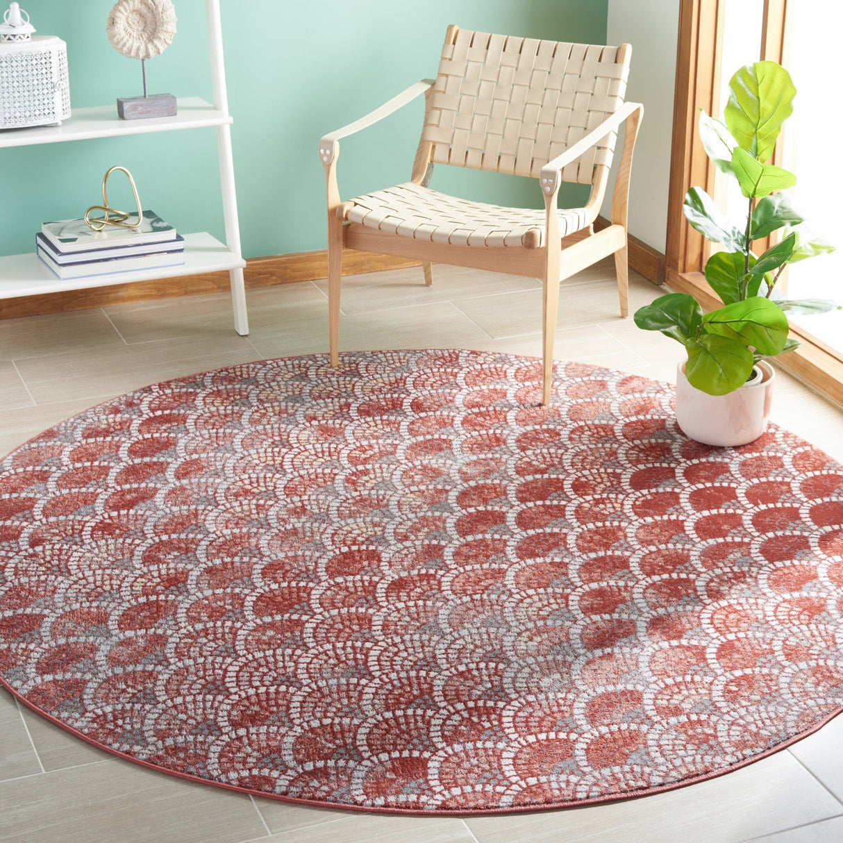 Safavieh Lagoon Lgn240T Brown/Ivory Rugs - Safavieh - lgn240t - 7r