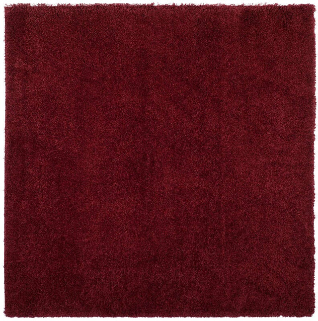 Safavieh Laguna Shag Sgl303R Maroon Rug - Safavieh - sgl303r - 7sq