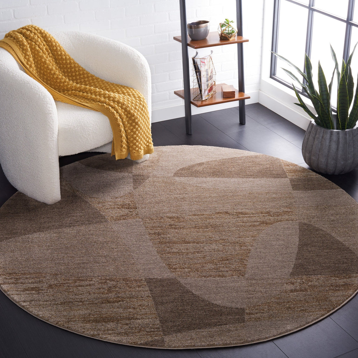 Safavieh Lasa Las102E Taupe/Gold Rug - Safavieh - las102e - 4r