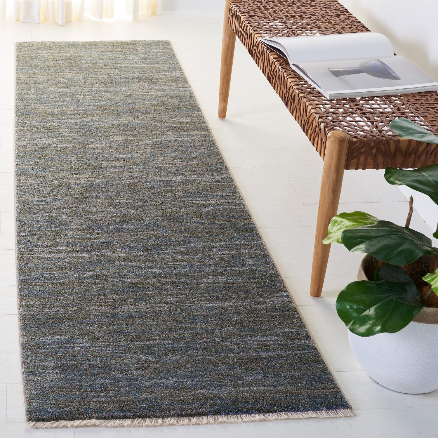 Safavieh Lasa Las104Y Green/Gold Rug - Safavieh - las104y - 4r