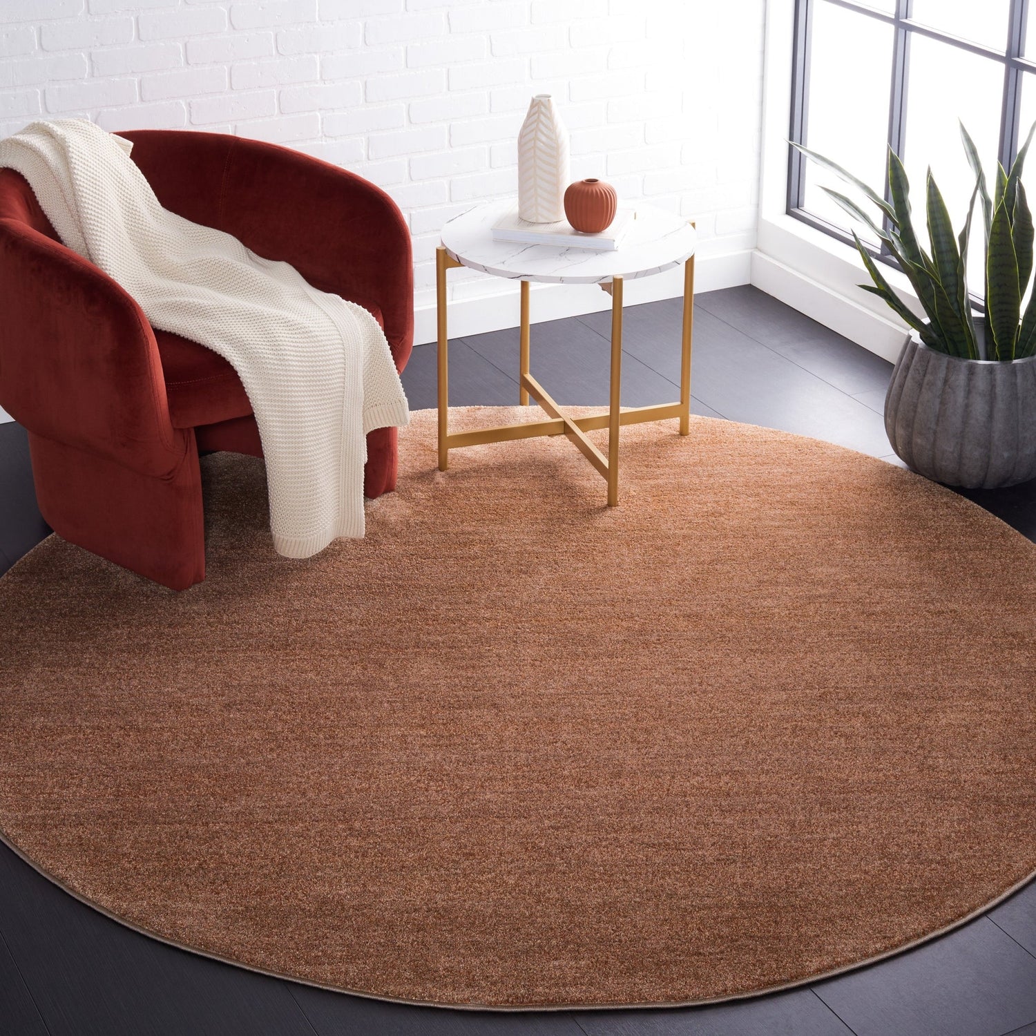 Safavieh Lasa Las108P Rust/Copper Rug - Safavieh - las108p - 4r