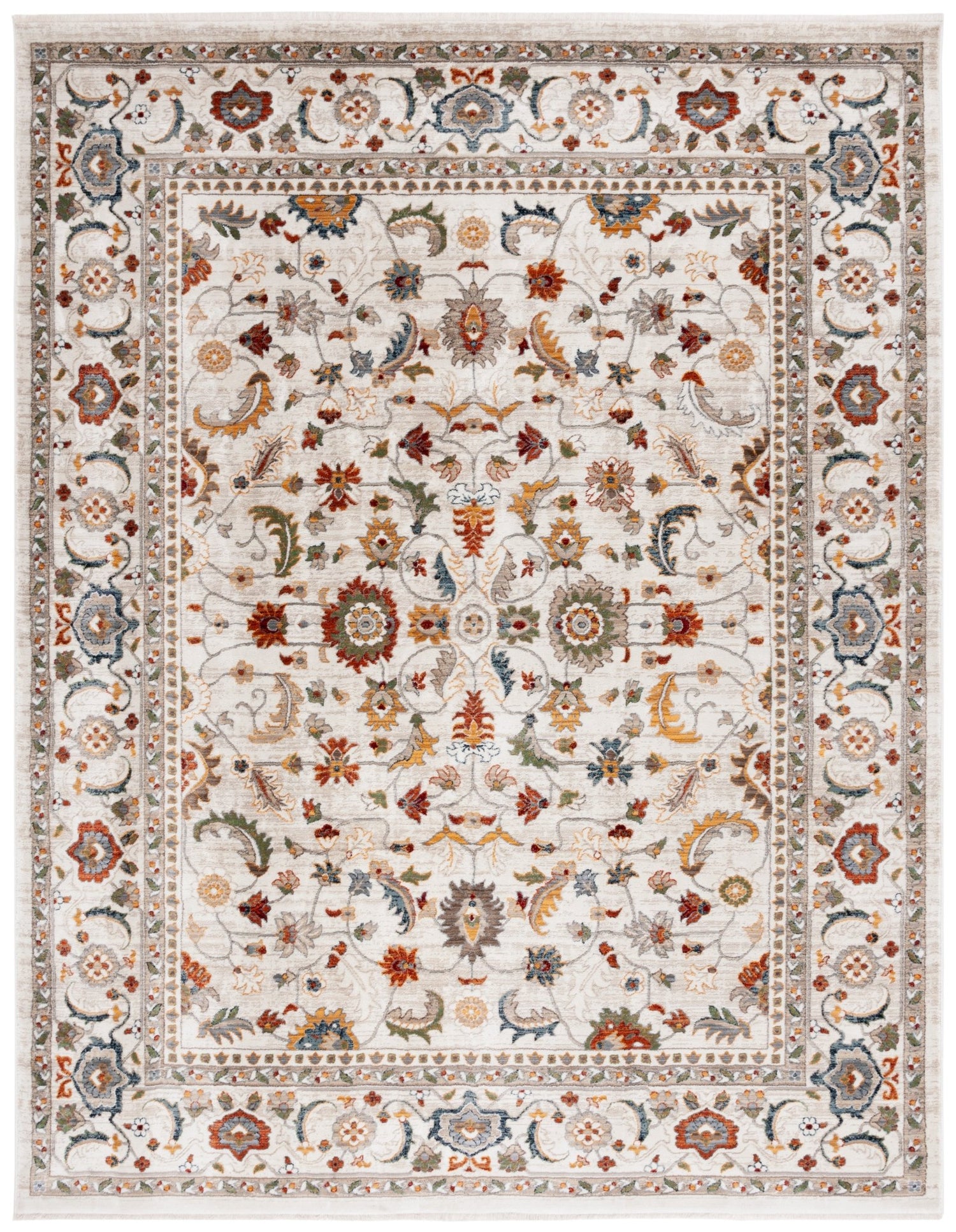 Safavieh Lauren Ralph Lauren Lrl1107A Ivory/Rust Rug - Safavieh - lrl1107a - 4