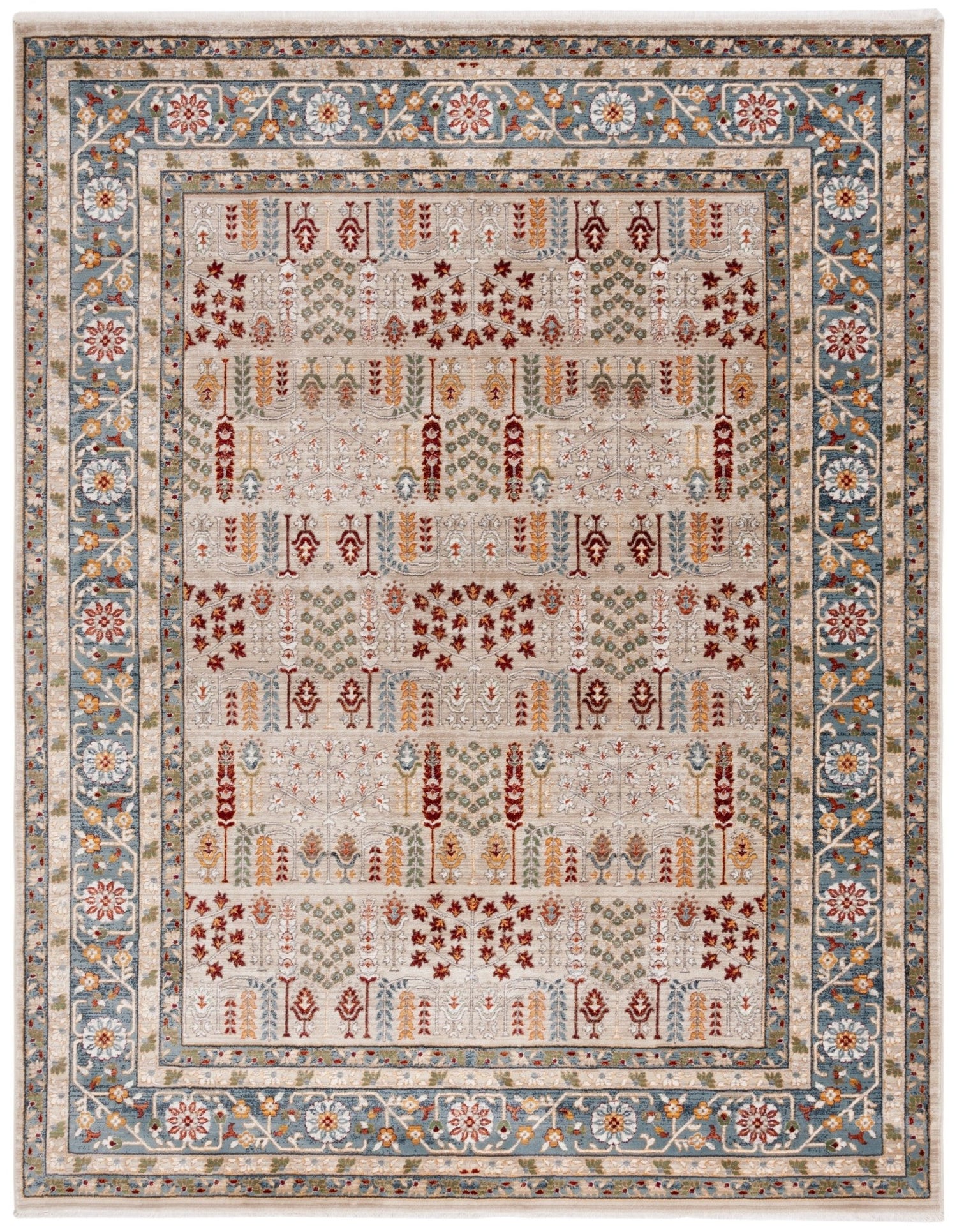 Safavieh Lauren Ralph Lauren Lrl1112B Beige/Blue Rug - Safavieh - lrl1112b - 4