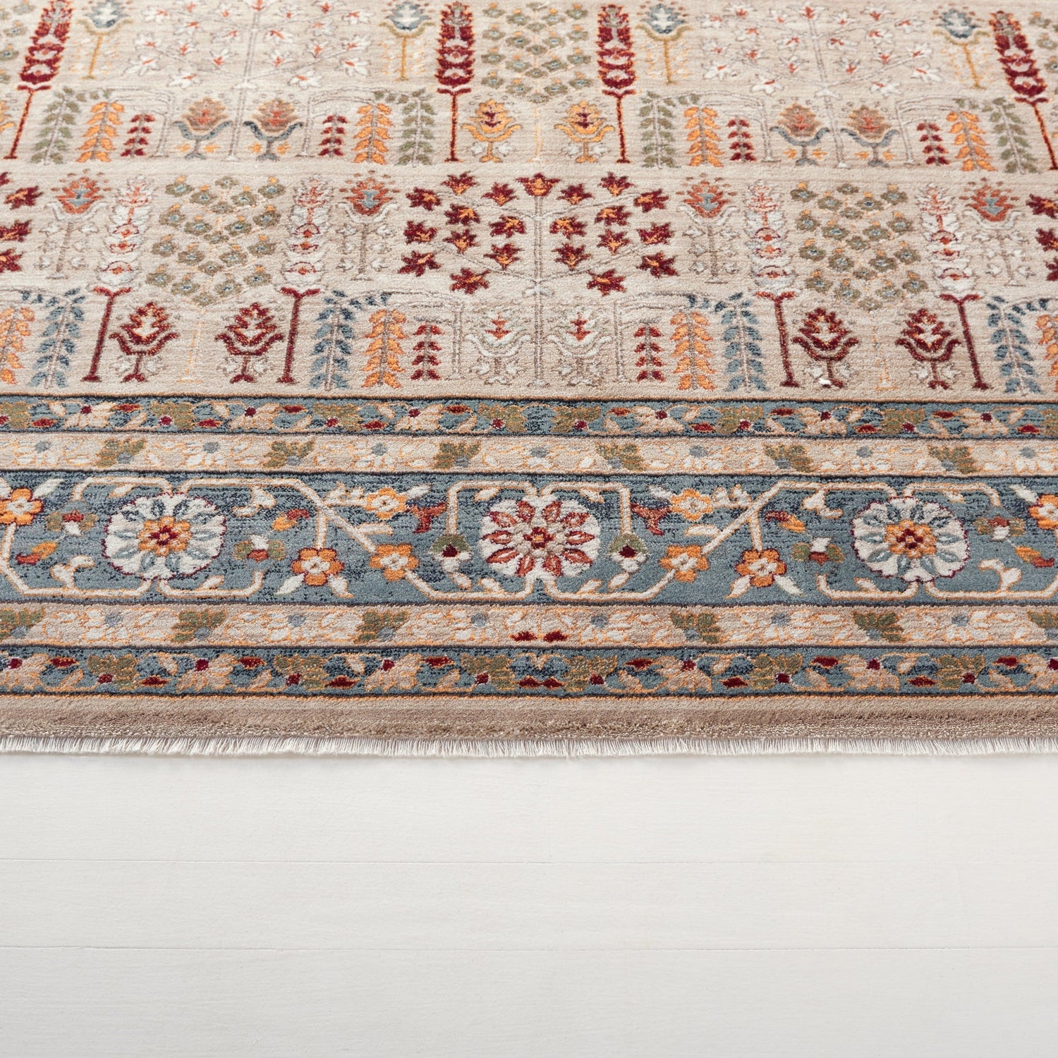 Safavieh Lauren Ralph Lauren Lrl1112B Beige/Blue Rug - Safavieh - lrl1112b - 4
