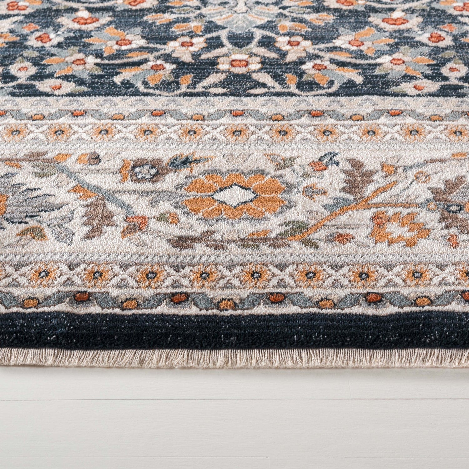 Safavieh Lauren Ralph Lauren Lrl1121N Ivory/Navy Rug - Safavieh - lrl1121n - 4