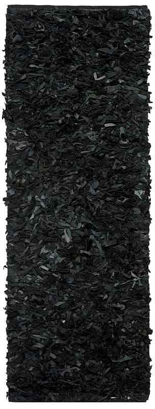 Safavieh Leather Shag Lsg511A Black Rugs - Safavieh - lsg511a - 26