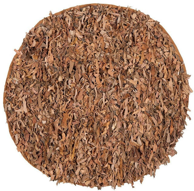 Safavieh Leather Shag Lsg511K Brown Rugs - Safavieh - lsg511k - 4r