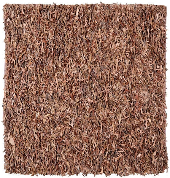 Safavieh Leather Shag Lsg511K Brown Rugs - Safavieh - lsg511k - 6sq