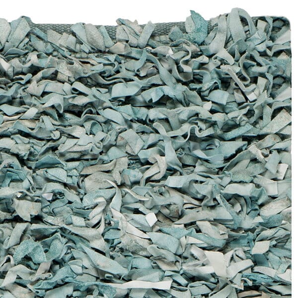 Safavieh Leather Shag Lsg511L Light Blue Rugs - Safavieh - lsg511l - 24