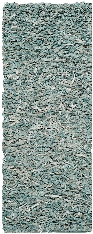 Safavieh Leather Shag Lsg511L Light Blue Rugs - Safavieh - lsg511l - 26